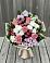 Букет цветов из: Альстромерии, Гвоздики, Розы и Хризантемы в Ивангороде