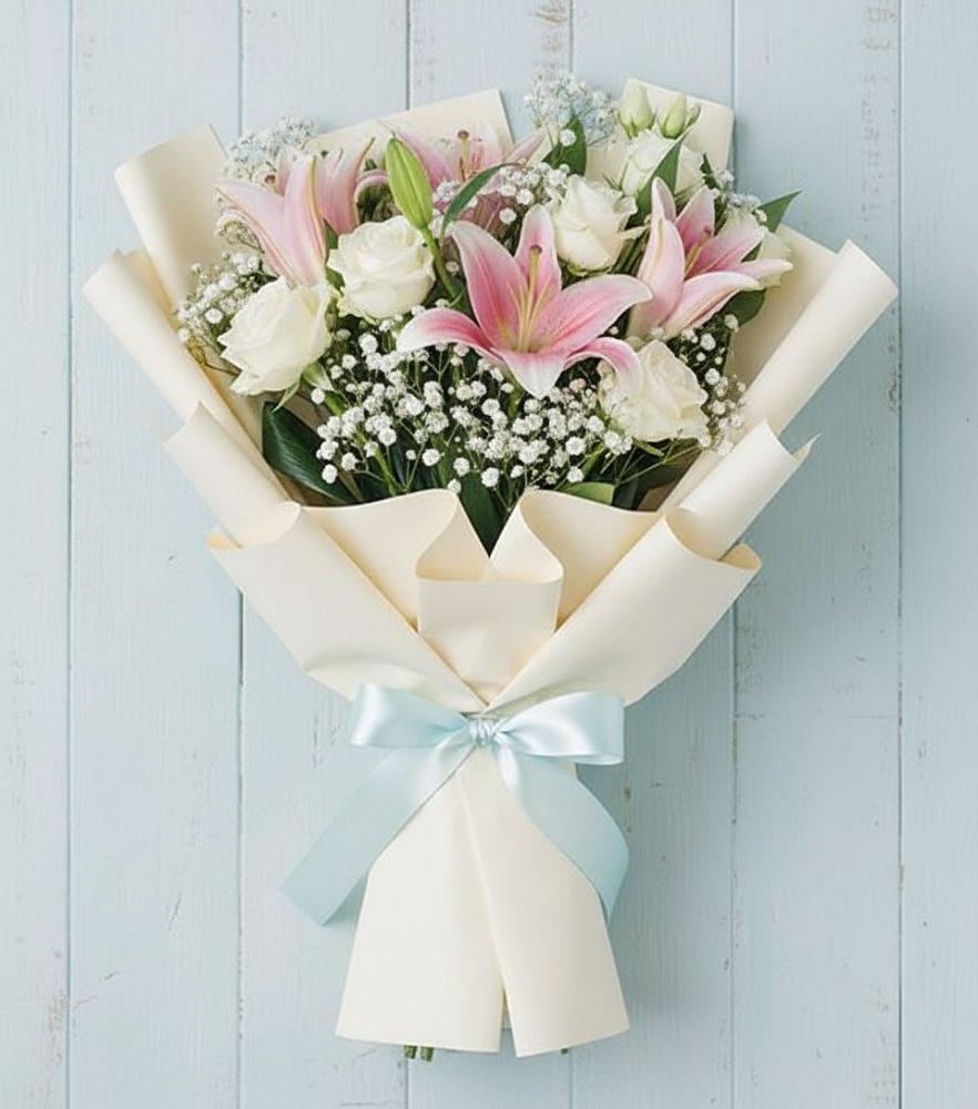 Букет цветов из: Лилии в Ивангороде