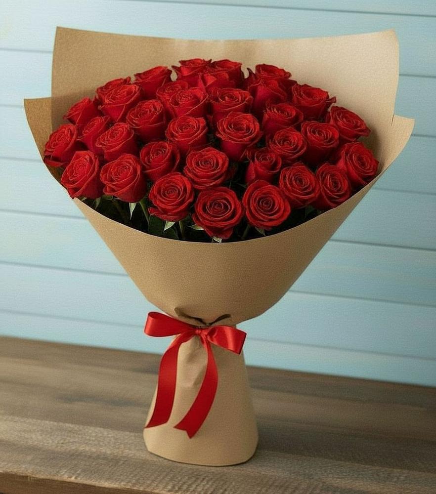 Букет Красные розы Милано в Ивангороде