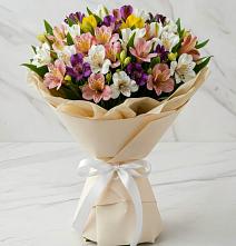 Букет цветов из:  Альстромерии в Ивангороде