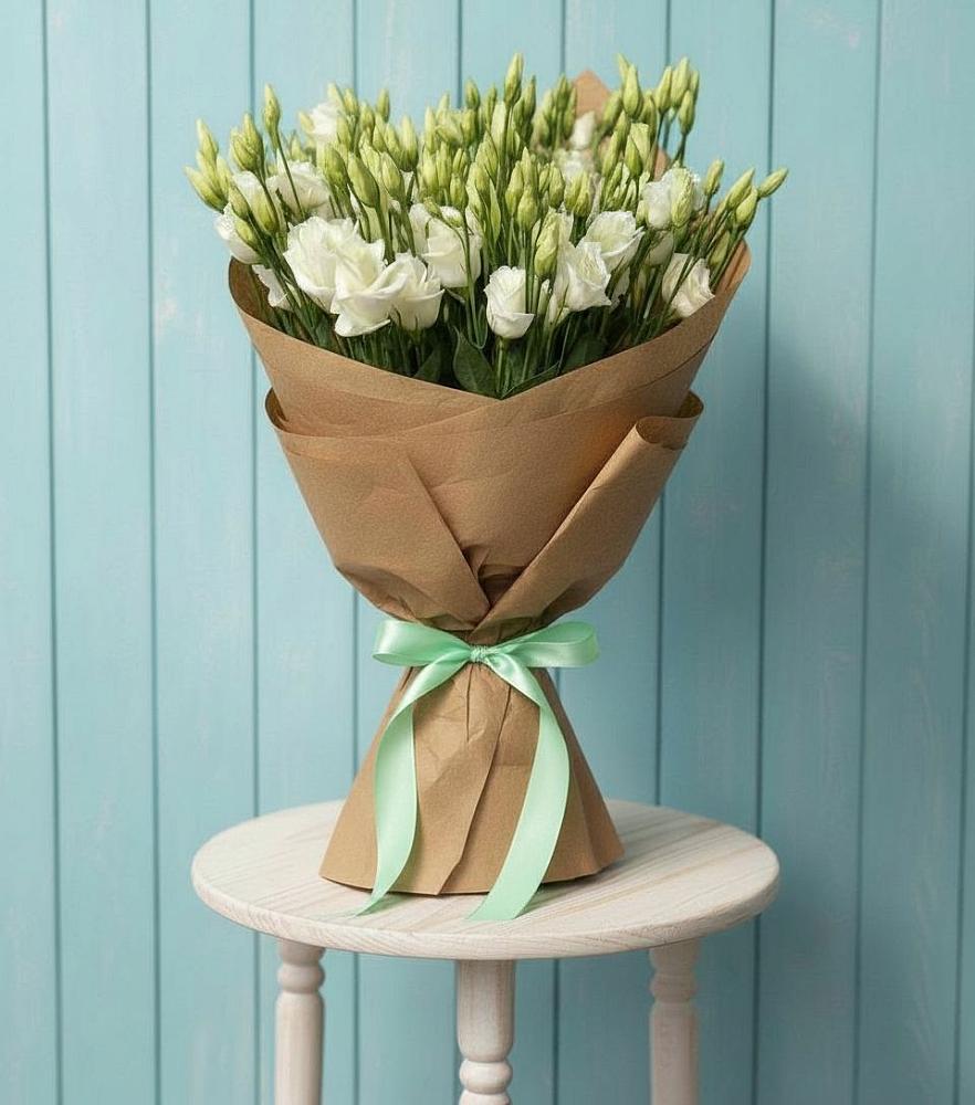 Букет цветов из: Лизиантусы в Ивангороде