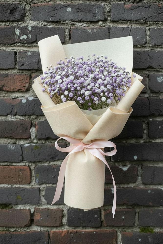 Букет цветов из: Гипсофила в Ивангороде