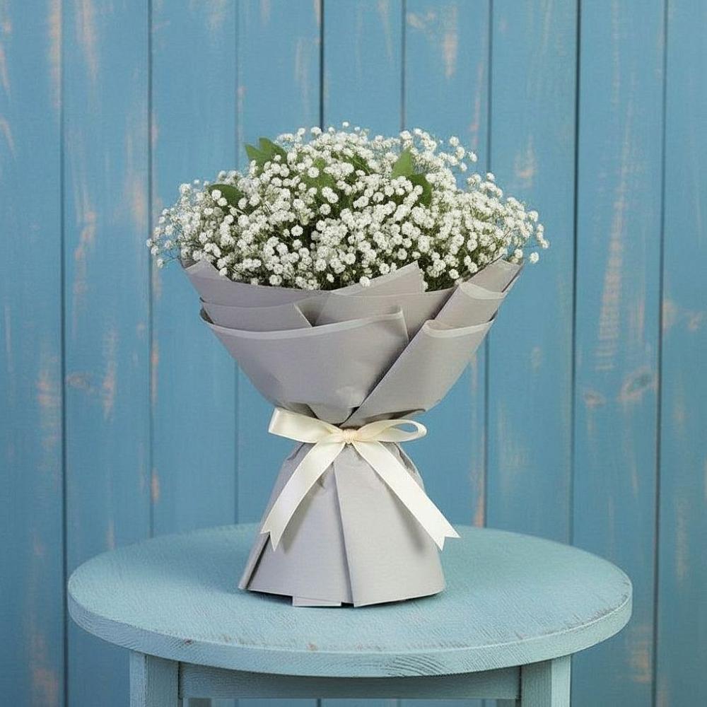 Букет цветов из: Гипсофила в Ивангороде