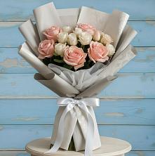 Букет цветов из:  Розы в Ивангороде
