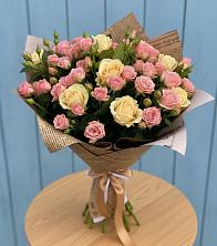 Букет цветов из:  Розы в Ивангороде