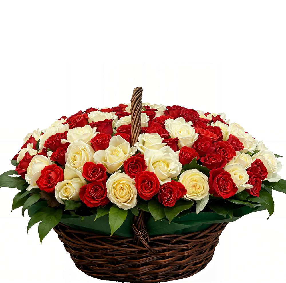 Премиум букет из: Розы в Ивангороде