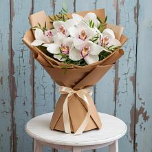Букет цветов из:  Орхидеи и Розы #REPLACE_PRED# Ивангороде